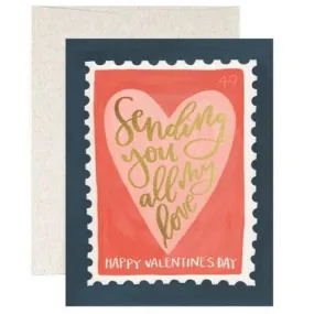 1Canoe2: Valentine Stamp Card