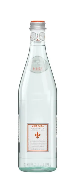 Acqua Panna Natural Spring Water / Glass Bottles 750ml. ( Case of 12 )