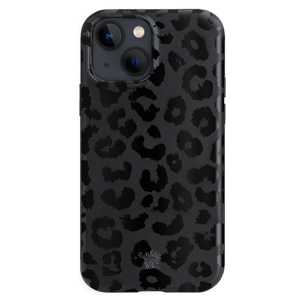 Black Leopard iPhone Case