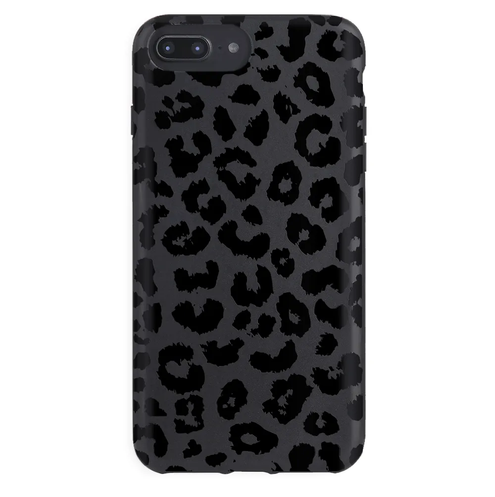 Black Leopard iPhone Case