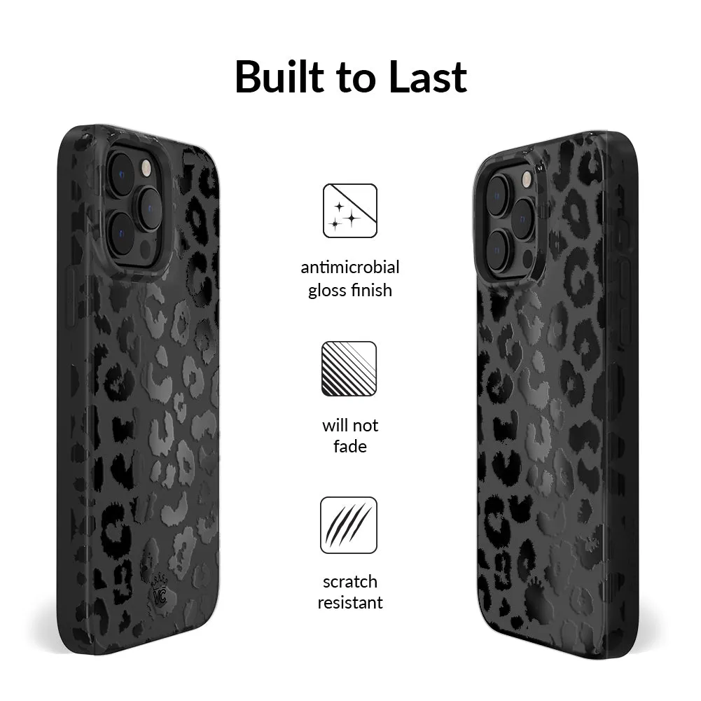 Black Leopard iPhone Case