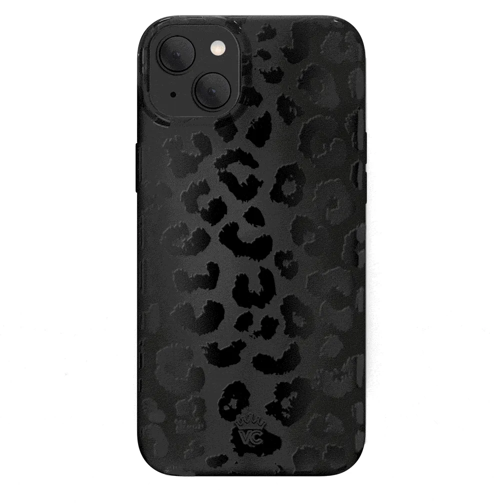 Black Leopard iPhone Case