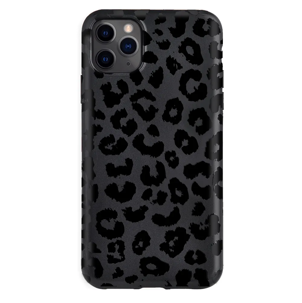 Black Leopard iPhone Case