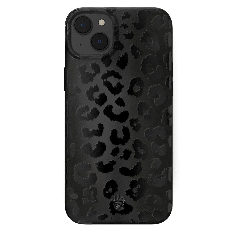 Black Leopard iPhone Case