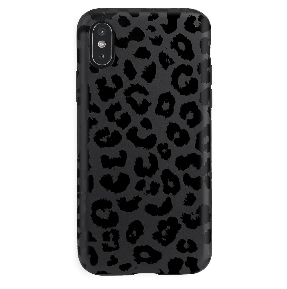 Black Leopard iPhone Case