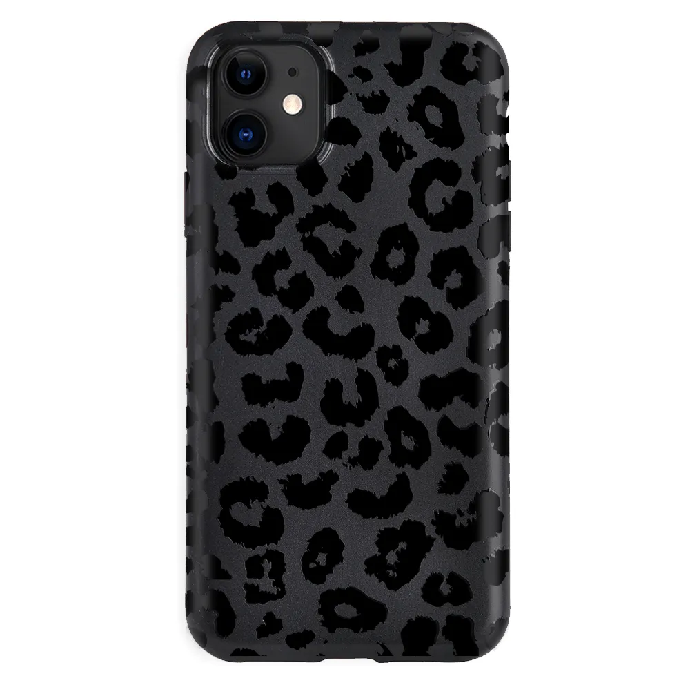 Black Leopard iPhone Case