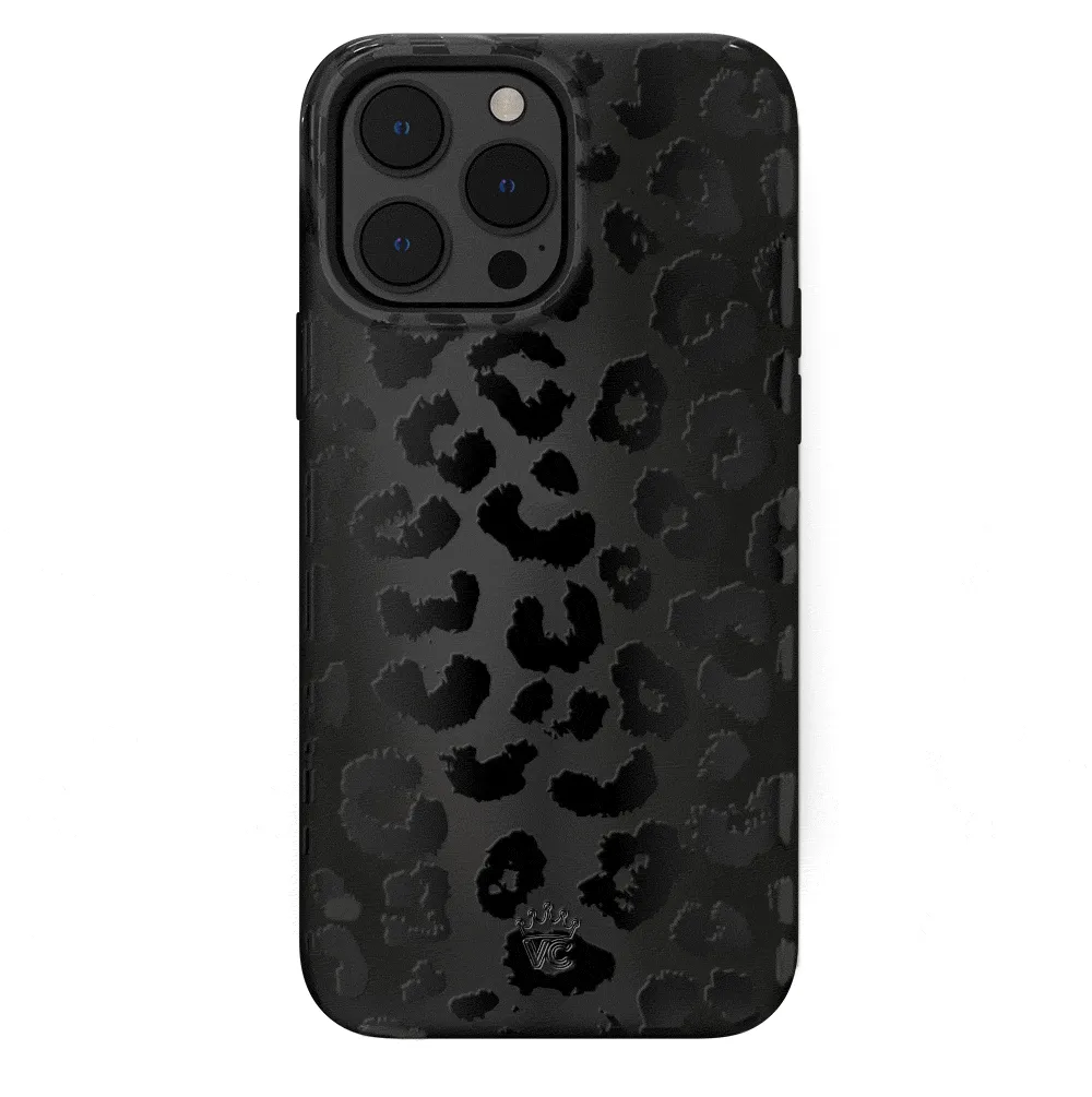 Black Leopard iPhone Case