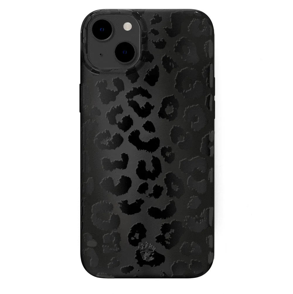 Black Leopard iPhone Case