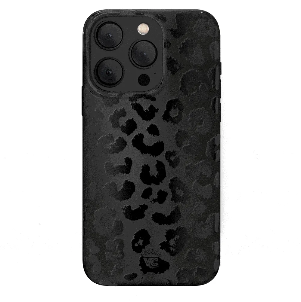 Black Leopard iPhone Case