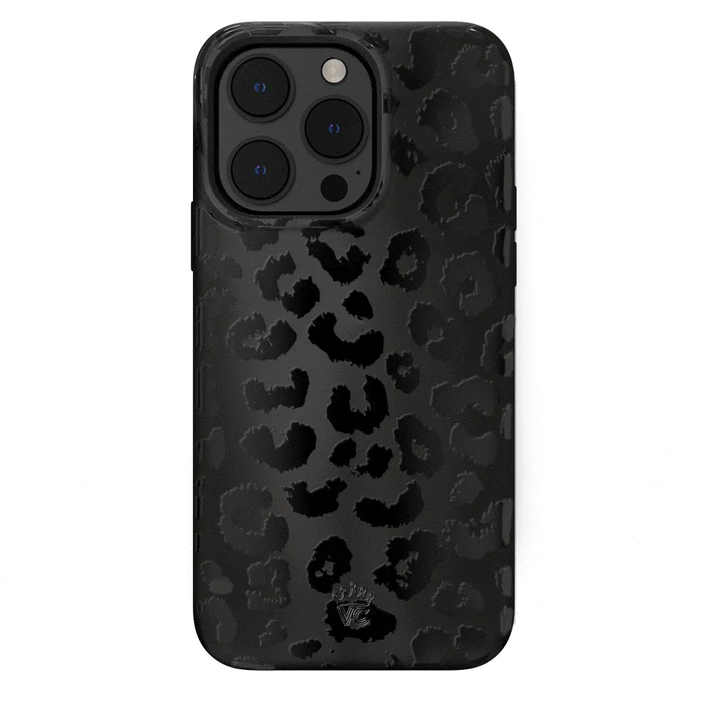 Black Leopard iPhone Case