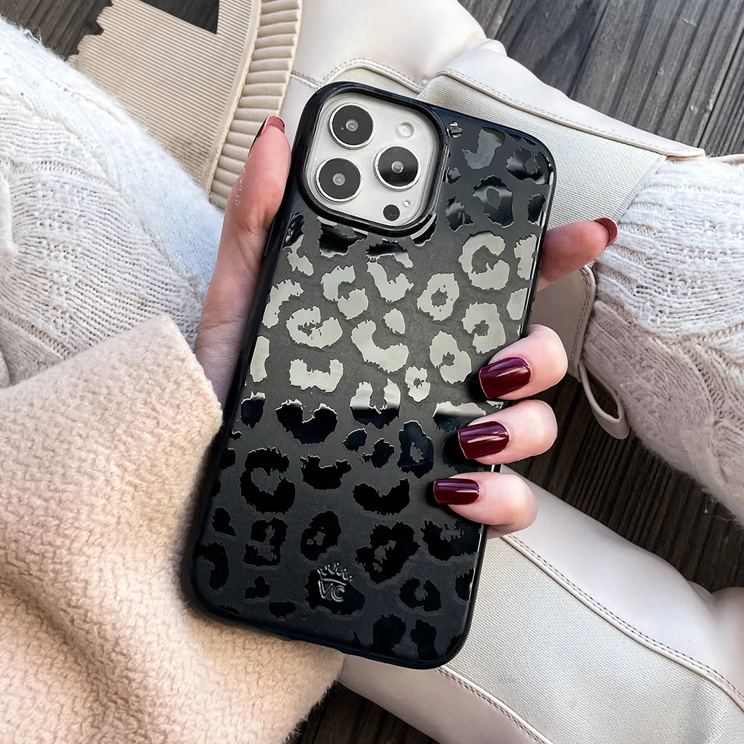 Black Leopard iPhone Case