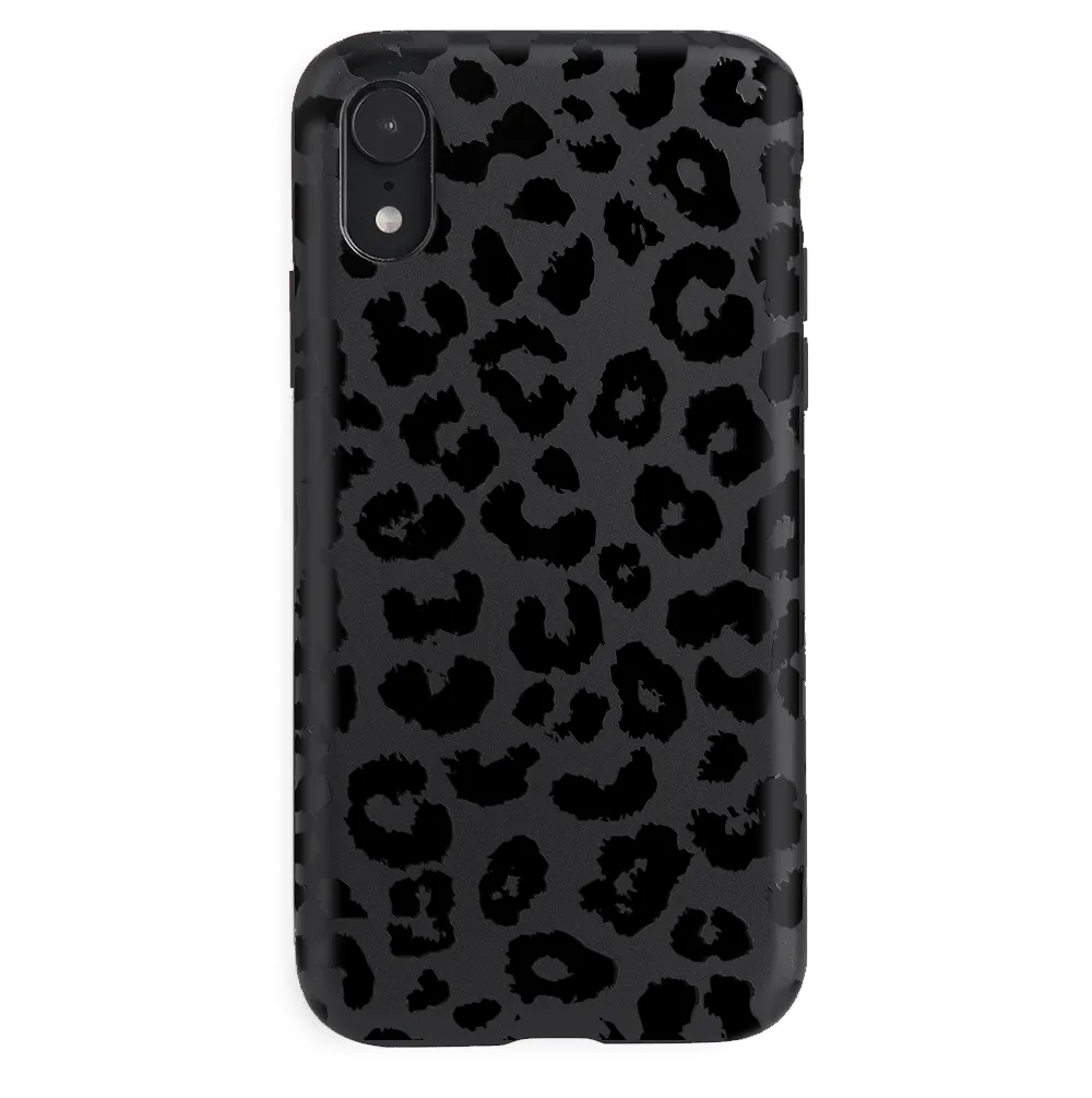 Black Leopard iPhone Case