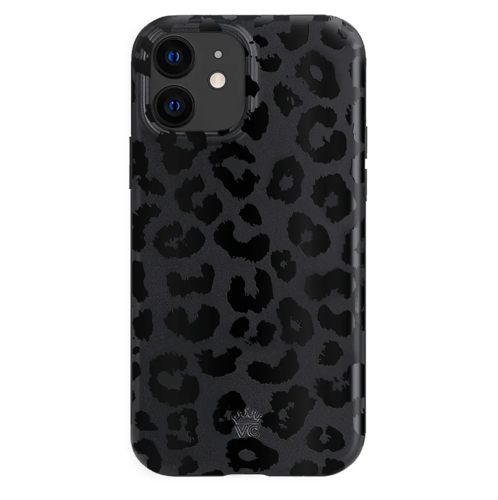 Black Leopard iPhone Case