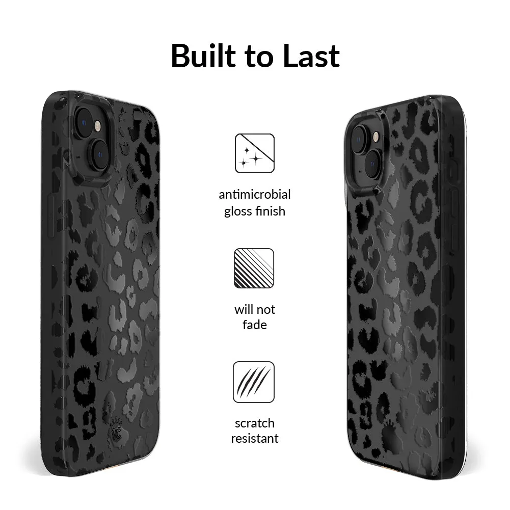 Black Leopard iPhone Case