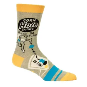 Corn Hole Socks Men’s Crew Sock