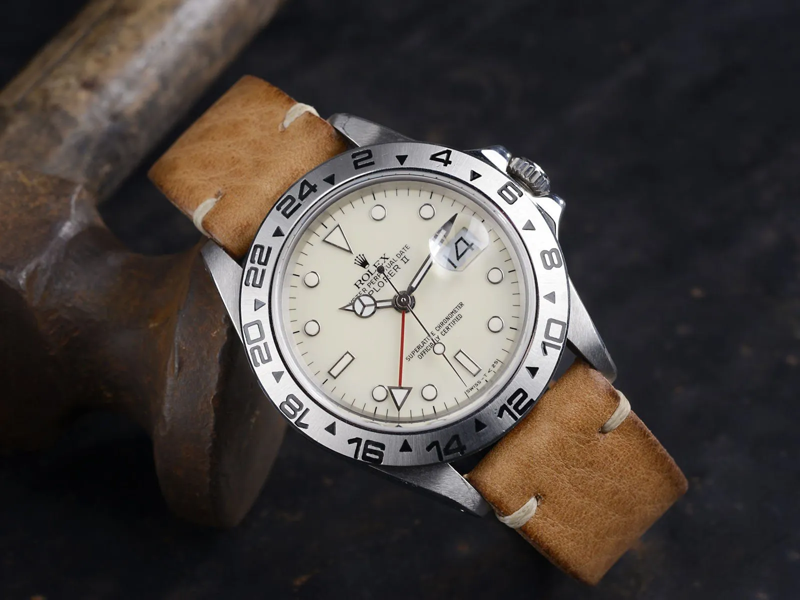 CURATED ROLEX 16550 CREAM DIAL EXPLORER