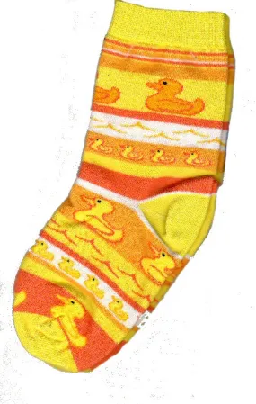 FBF Psychabright Rubber Ducky Childrens Sock