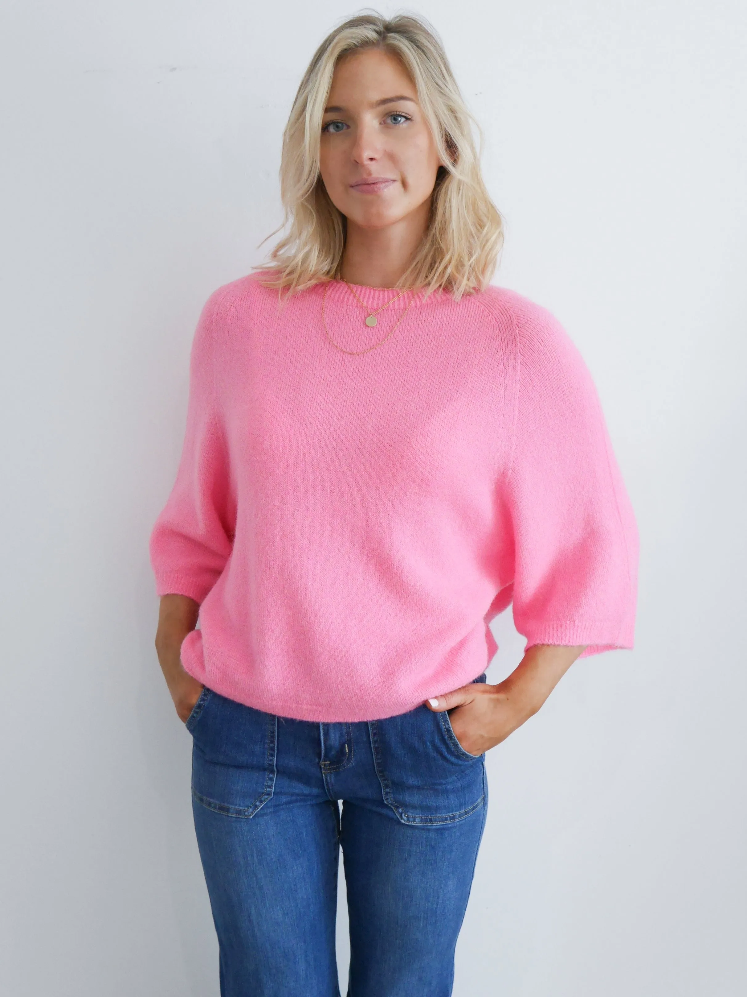 Millie Knit Candyfloss Pink