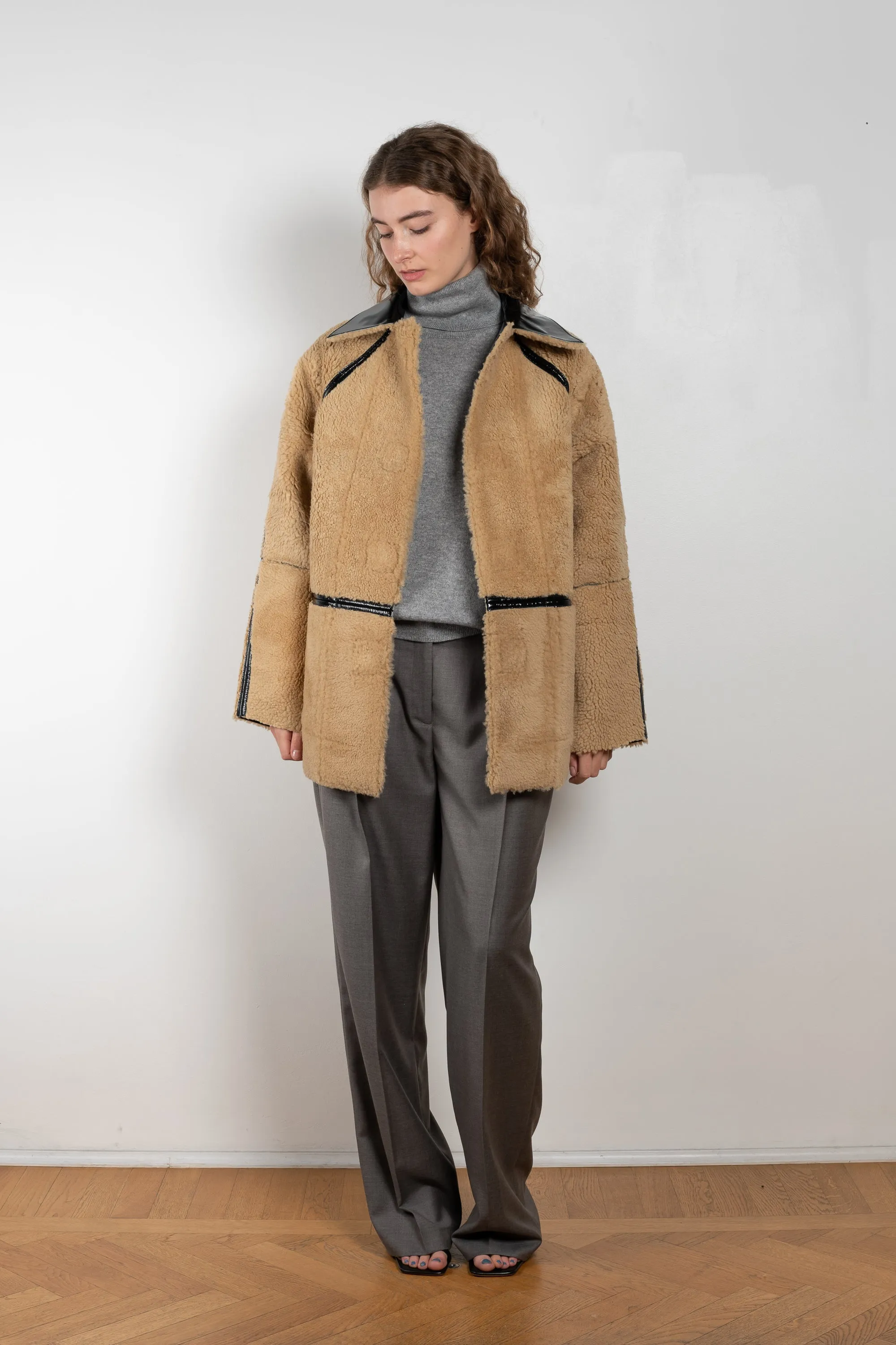 Reversible Shearling Coat