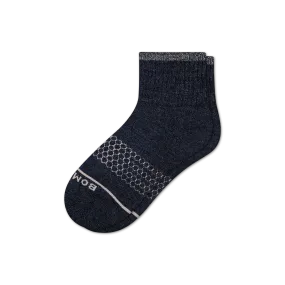 Women's Merino Wool Blend Quarter Socks